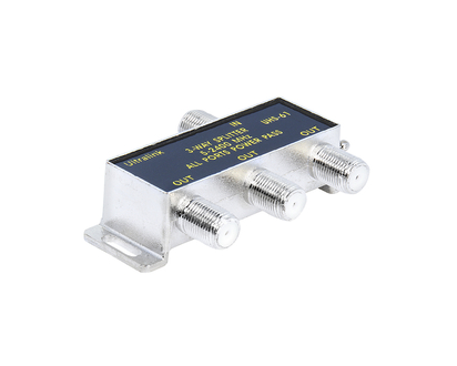 UltraLink 3-Way Splitter for RG6 Coaxial Cable - UHS61
