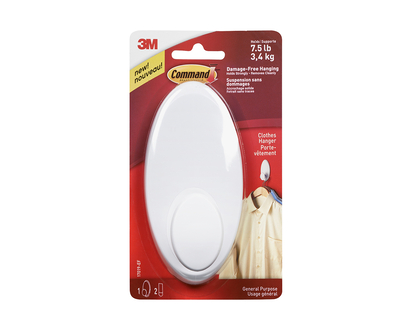 Command Clothes Hanger - White - Single