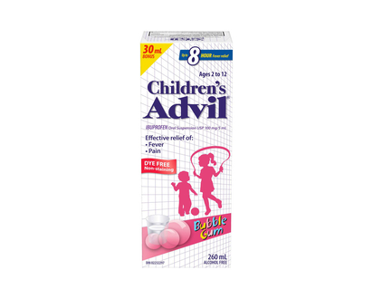 Advil Children's Suspension - Bubble Gum - 230ml