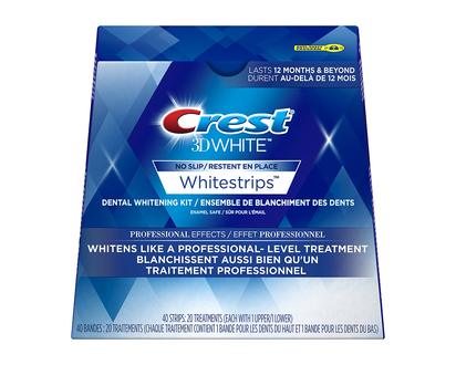 Crest 3D White Whitestrips - Professional Effects - 20 Treatments