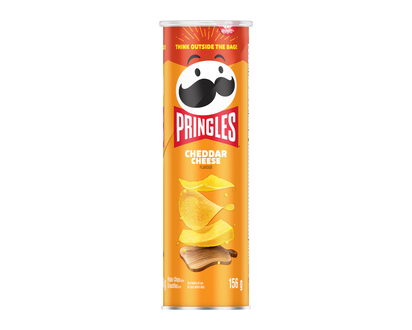 Pringles Potato Chips - Cheddar Cheese - 156g