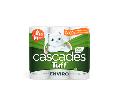 Cascades Tuff Enviro Jumbo Paper Towels - 6s