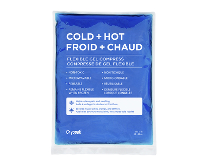 Cryopak Cold + Hot Flexible Gel Compress - 11 x 15inch