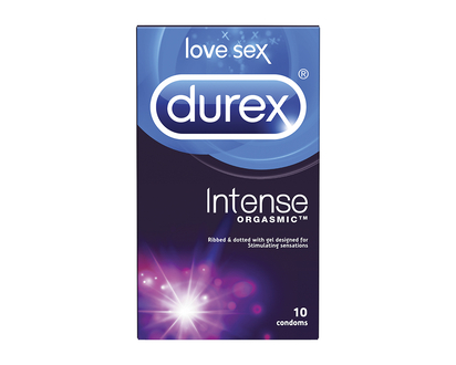 Durex Intense Orgasmic Condoms - 10s