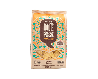 Que Pasa Organic Tortilla Chips - Salted - 350g