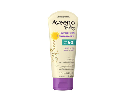 Aveeno Baby Sunscreen Lotion - Sensitive Skin - SPF 50 - 88ml
