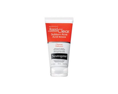 Neutrogena Rapid Clear Stubborn Acne Cleanser - 125ml