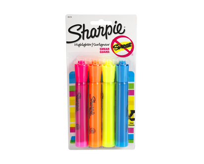Sharpie Major Accent Highlighters - 4 pack