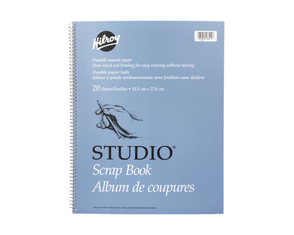Hilroy Studio Scrapbook - 11 x 14 inch - 20 sheets