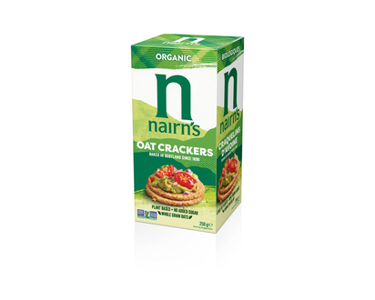 Nairns Organic Oat Crackers - 250g