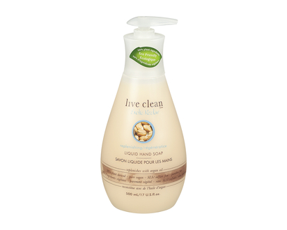 Live Clean Exotic Nectar Argan Oil Hand Soap - 500ml