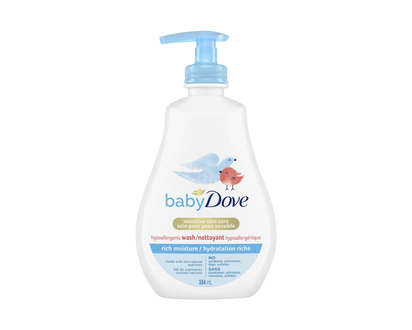 Baby Dove Rich Moisture Tip to Toe Baby Wash - 384ml