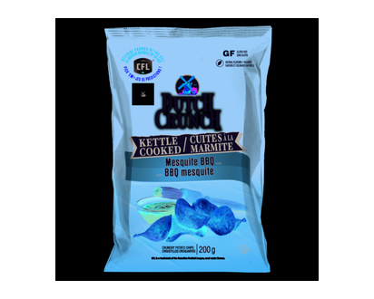 Dutch Crunch Kettle Cooked Potato Chips - Mesquite BBQ - 200g