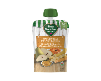Baby Gourmet Baby Food - Harvest Pear Pumpkin Banana - 128ml