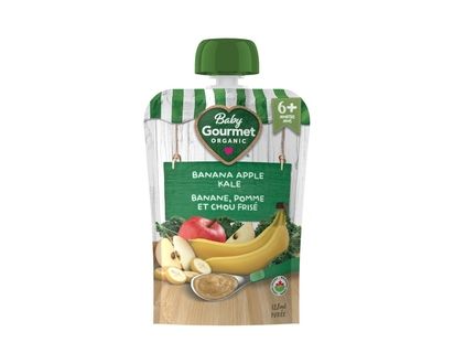 Baby Gourmet Baby Food - Banana Apple Kale - 128ml