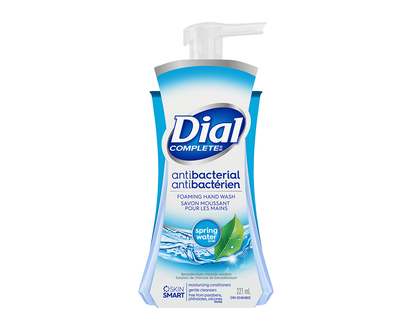Dial Complete Antibacterial Foaming Hand Wash - Spring Water - 221ml