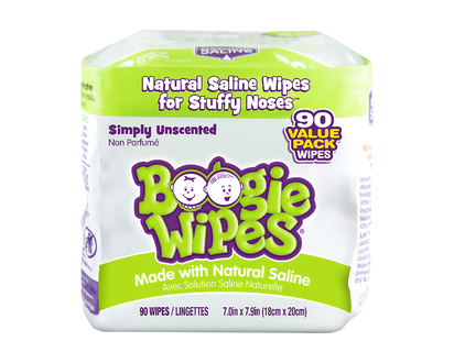 Boogie Wipes - Unscented - 90s