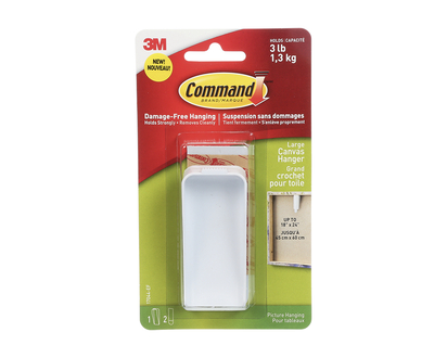 Command Large Canvas Hanger - Single