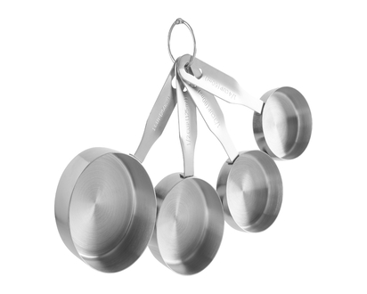 Trudeau Maison Measure Cups - Stainless Steel - Set of 4