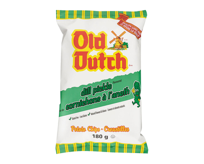Old Dutch Potato Chips - Dill Pickle - 180g