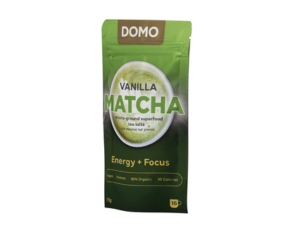 Domo Stone-Ground Tea - Vanilla Matcha - 115g