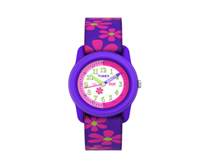 Timex Youth Girls Analogue Watch - Purple - T89022XY