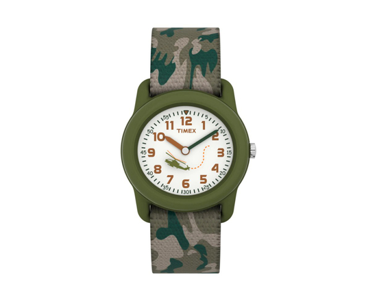 Timex Youth Boys Analogue Watch - Camo/Green - T78141KU