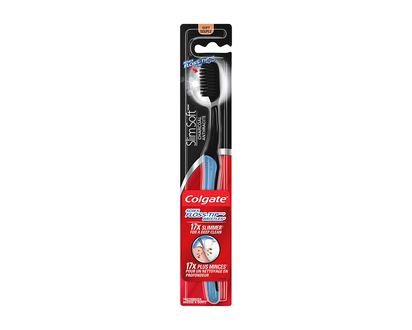 Colgate SlimSoft Charcoal Toothbrush - Soft