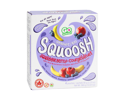 Kids Gourmet Squoosh - Squabbleberry - 4 x 90g