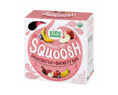 Kids Gourmet Squoosh - Beet Berry - 4 x 90g