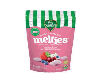 Baby Gourmet Mushies Snacks - Banana Berry with Greek Yogurt - 23g