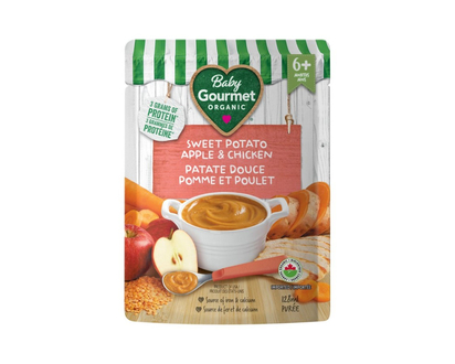 Baby Gourmet Meals Baby Food - Sweet Potato Apple & Chicken - 128 ml