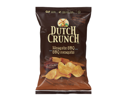 Dutch Crunch Kettle Cooked Potato Chips - Mesquite BBQ - 66g