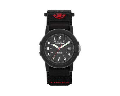Timex Expedition Camper Watch - Black/Red - 40011