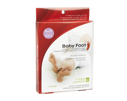 Baby Foot Deep Skin Exfoliant - Lavender - 2x35ml socks