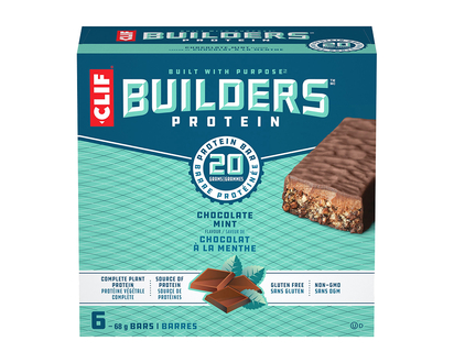 Clif Builders Chocolate Mint - Protein bar - 6 x 68g
