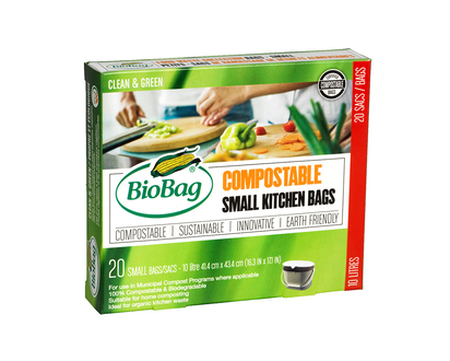 BioBag Compostable Kitchen Bags - Small - 20s
