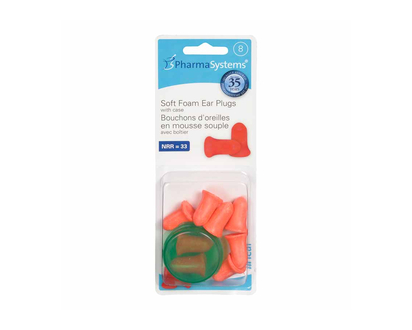 PharmaSystems Soft-Foam Ear Plugs - 8s
