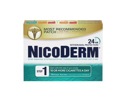 Nicoderm Stop Smoking System STEP 1 - 21mg - 14s