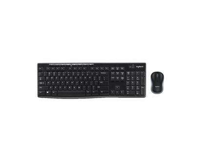 Logitech MK270 Wireless Keyboard and Mouse Combo - Black - 920-004536