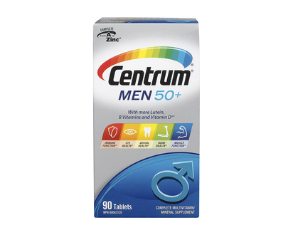 Centrum Men 50+ Multivitamin/Mineral Supplement - 90's