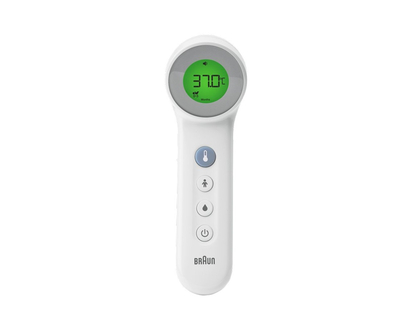Braun No Touch + Touch Forehead Thermometer - White - BNT400CA