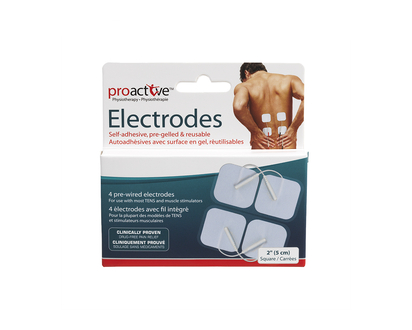 ProActive Self Adhesive Square Electrodes - 5cm - 4s
