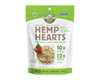 Manitoba Organic Hemp Hearts - 340g