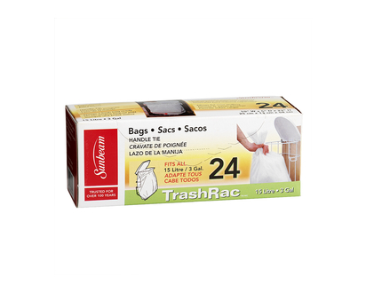 Sunbeam Trashrac Replacement Bags - 15L - 24s