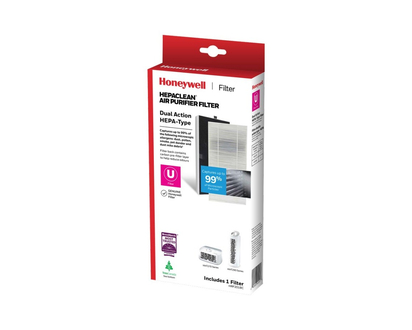 Honeywell HEPA-Type Air Purifier Replacement Filter U - White/Black - HRF201BC