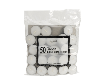 Radiance Bagged Tealights - 50 pack