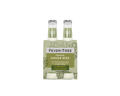 Fever-Tree Premium Ginger Beer - 4x200ml