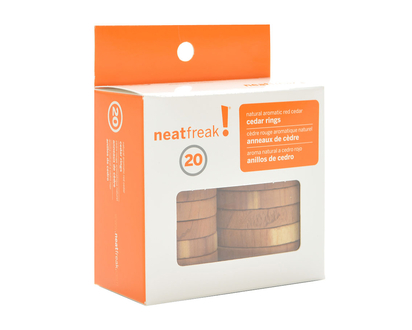 NeatFreak Cedar Rings - 20 pack