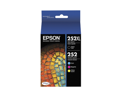 Epson T252XL Ink Cartridge - Black/Colour - T252XL-BCS